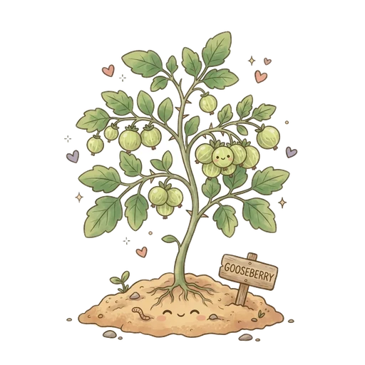 Illustration of gooseberry