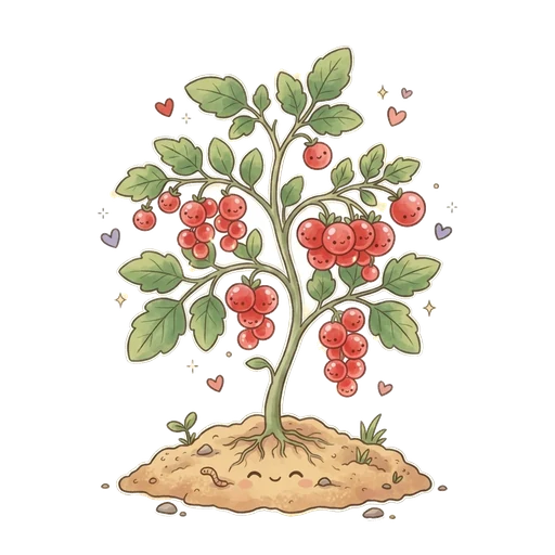 Illustration of redcurrant