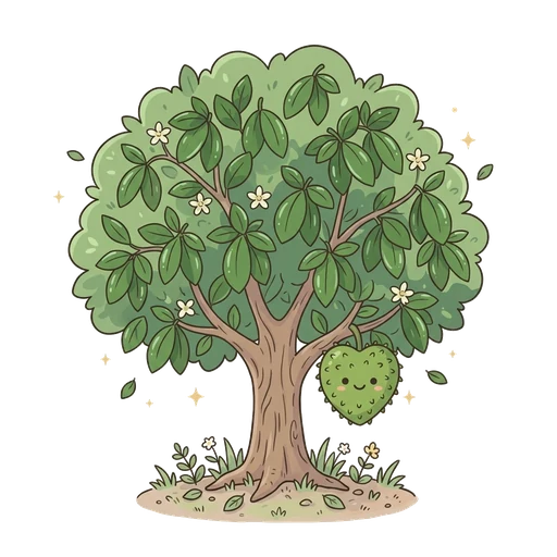 Illustration of soursop