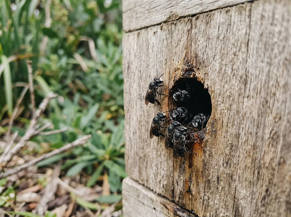 Stingless bee illustration