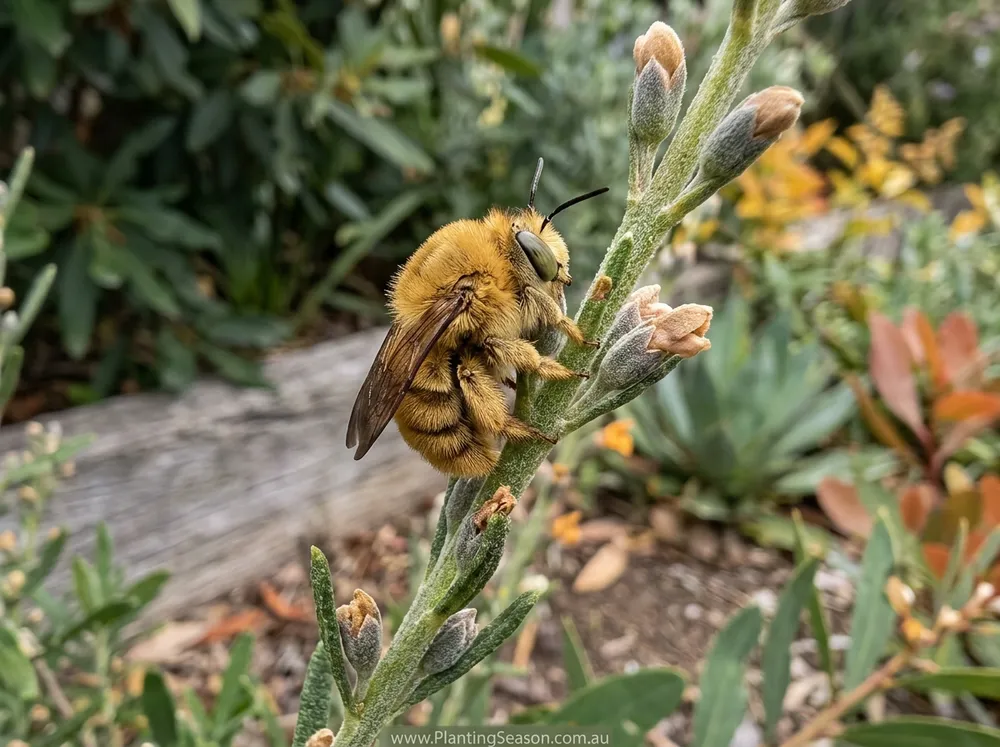 Teddy bear bee illustration
