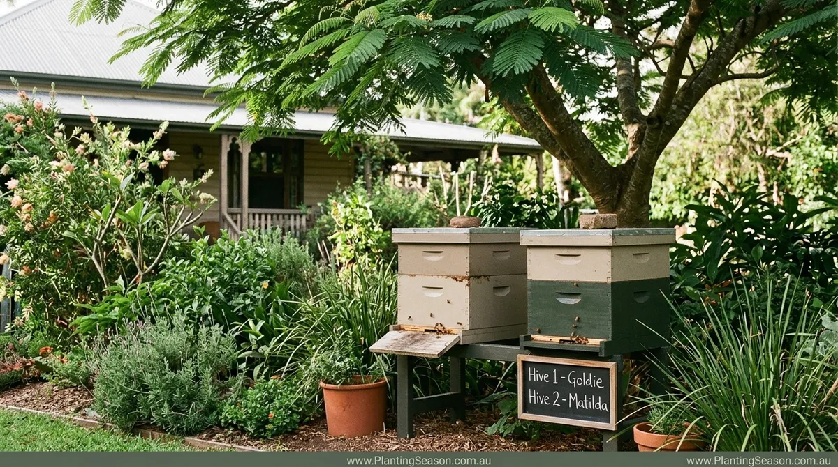 Backyard apiary in subtropical Brisbane