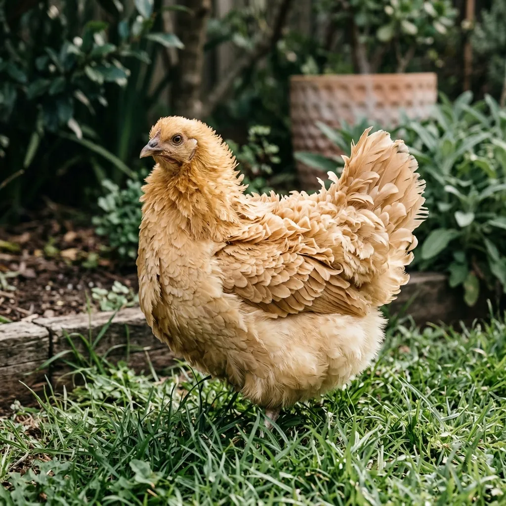 Frizzle chicken