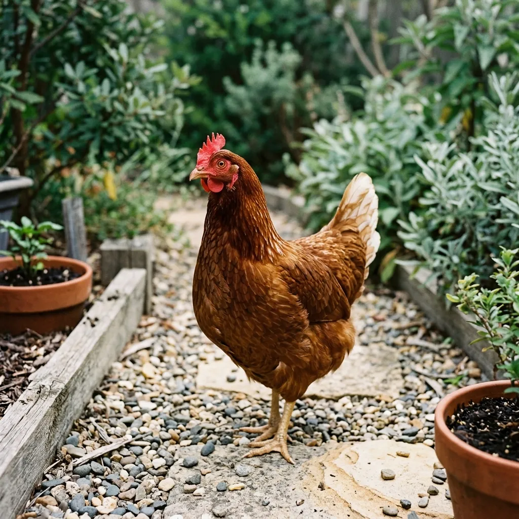 Hy-Line Brown chicken