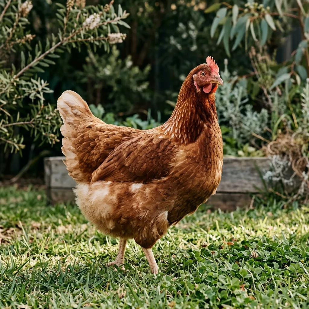 ISA Brown chicken