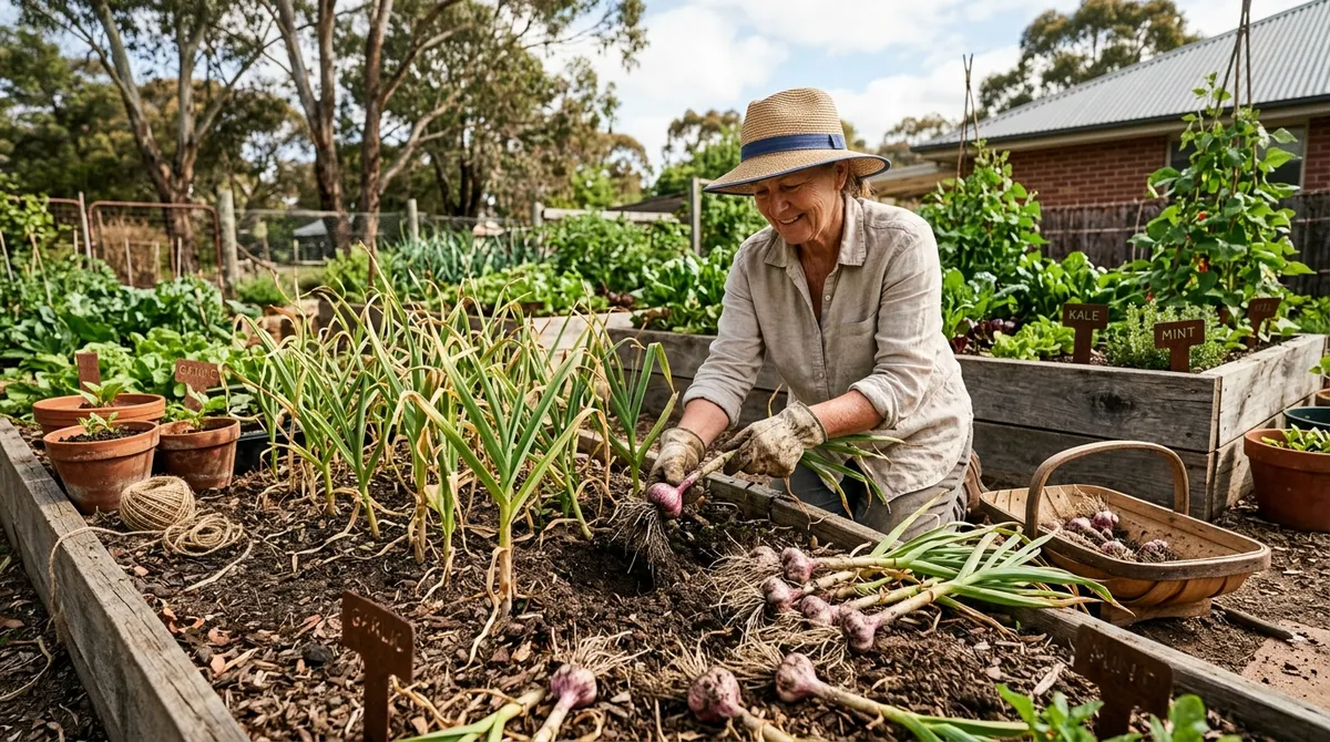 Growing Garlic in Canberra