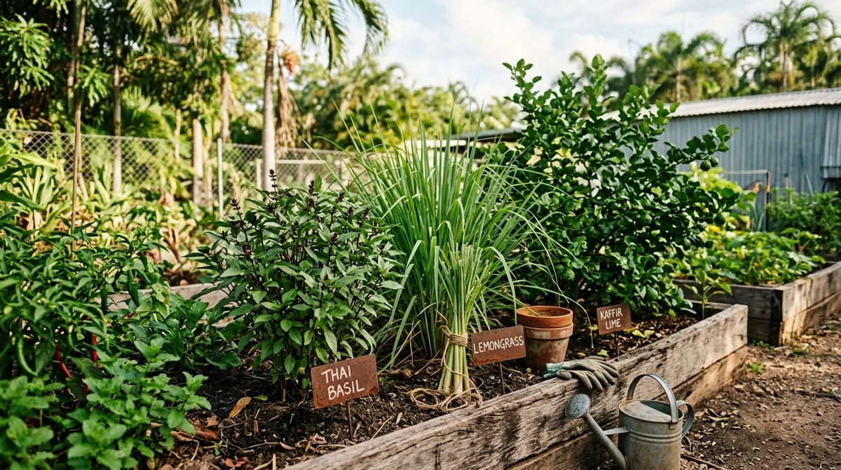 Growing Herbs in Darwin