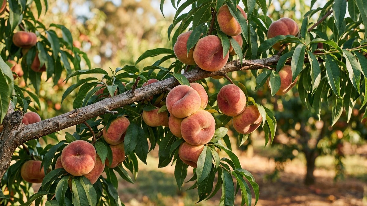 How to Grow Donut Peaches in Australia | Planting Season