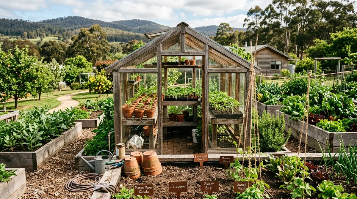 Greenhouse Gardening in Tasmania