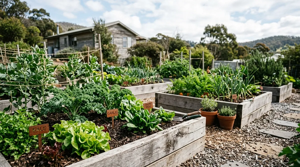 Raised Bed Gardening in Tasmania