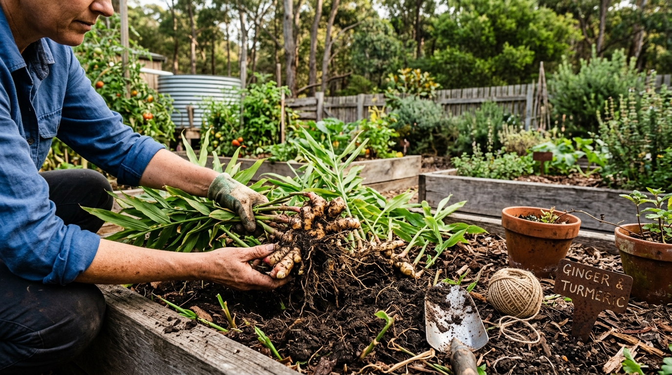 Growing Ginger and Turmeric in SEQ