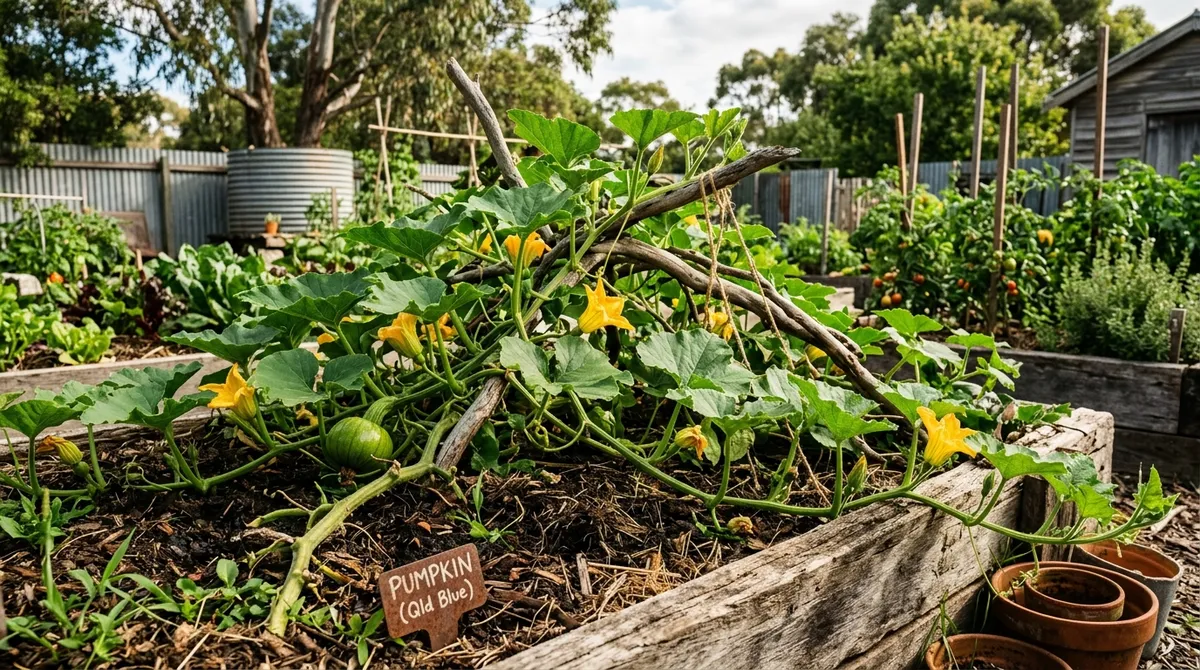 Growing Pumpkin and Zucchini in SEQ
