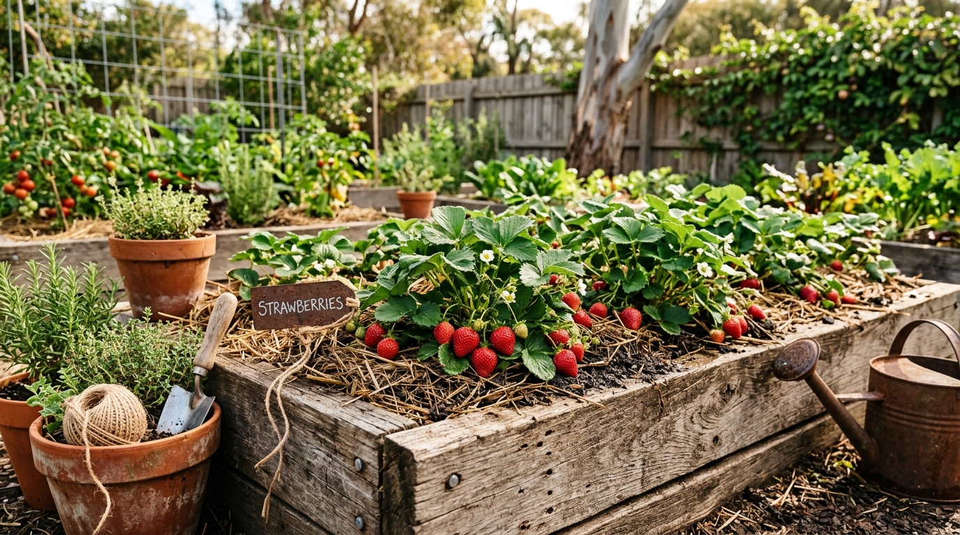 Growing Strawberries in Brisbane