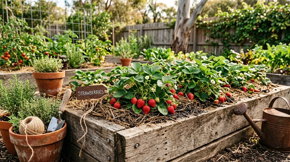Growing Strawberries in Brisbane