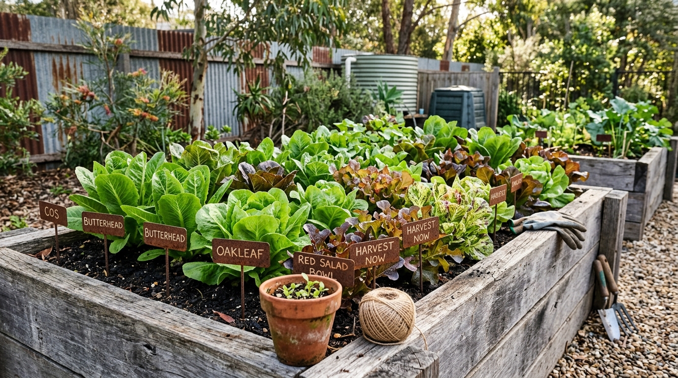 Stop Buying Lettuce: The 10-Month Salad Garden for SEQ