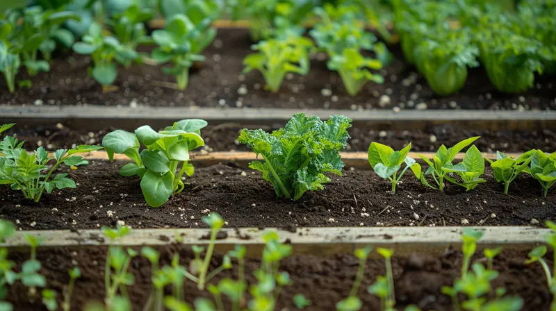 Butterhead lettuce forming a loose head