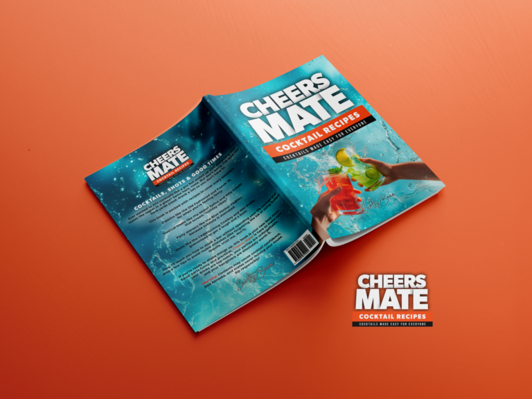 Cheers Mate cocktail recipe book by Scotty Boxa