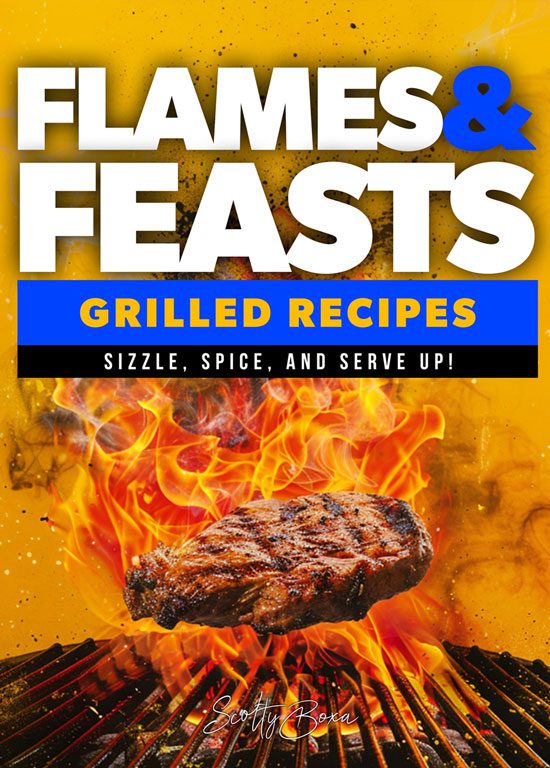 Flames and Feasts BBQ grill recipe book