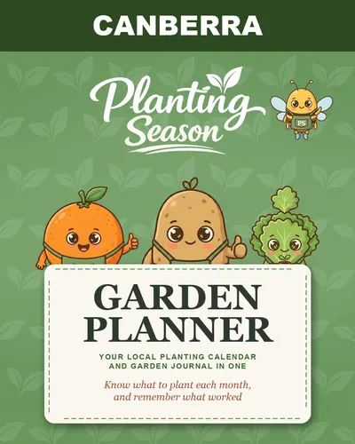 Cover of the Canberra Garden Planner