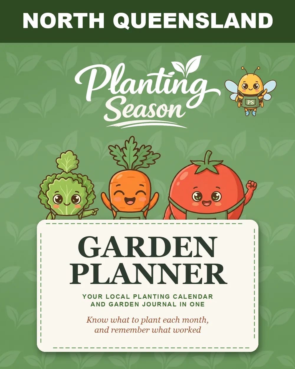 Cover of the North Queensland Garden Planner by Planting Season