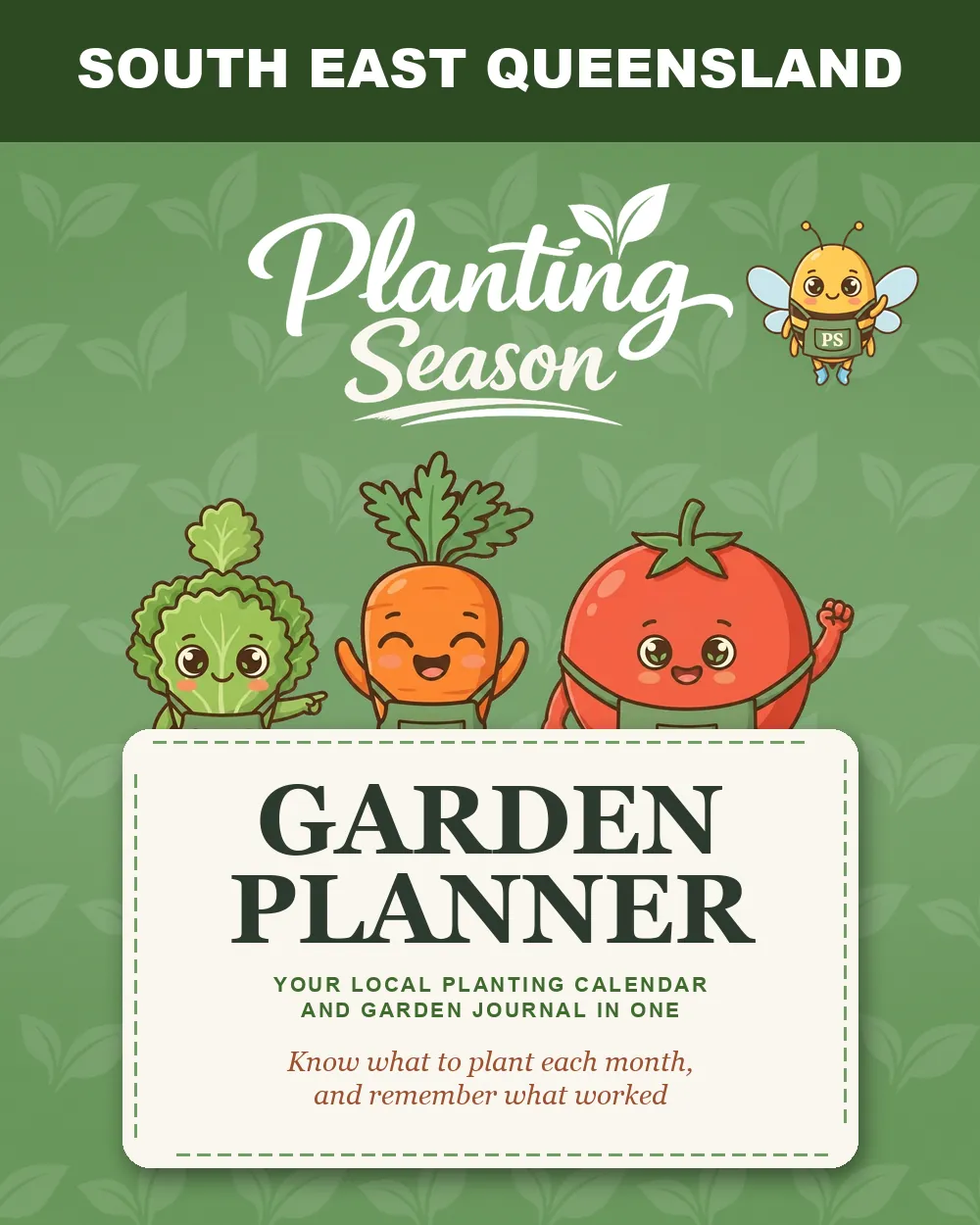 Cover of the South East Queensland Garden Planner by Planting Season
