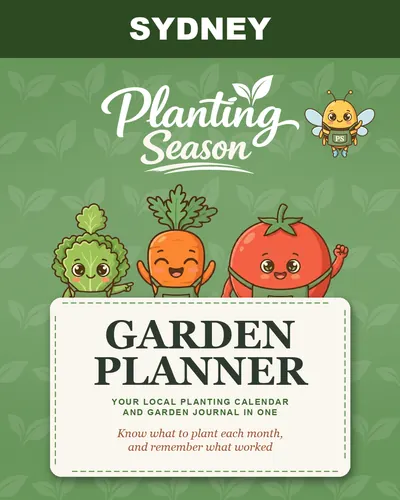 Cover of the Sydney Garden Planner