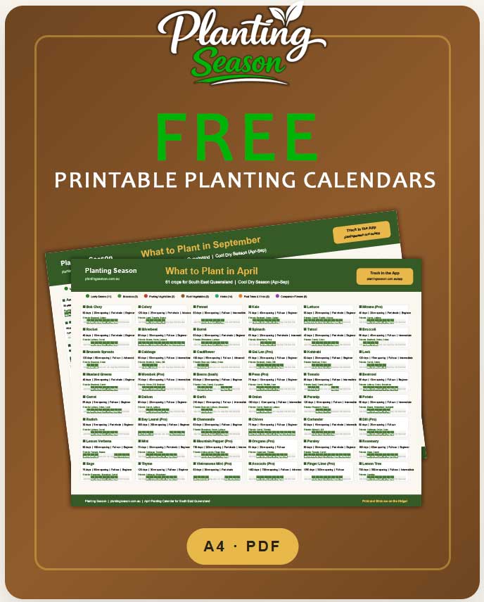 Free printable planting calendars
